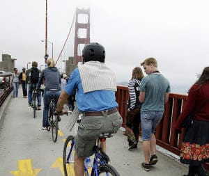 Toll Tips, Bicyclists,pedestrian, Golden Gate Bridge, Travel Hacks, toll bridges