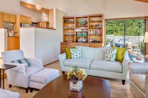 Sea Ranch, Packing List , Abalone Bay , Vacation Rental, living room, Abalone Bay, Sea Ranch, Vacation Rental, oceanfront, ocean view