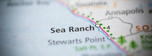 road map showing Sea Ranch 